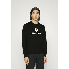 ベルスタッフ メンズ パーカー・スウェットシャツ アウター SIGNATURE CREWNECK - Sweatshirt - black/off white