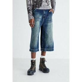 ジェーデッド メンズ デニムパンツ ボトムス JORTS - Denim shorts - blue denim