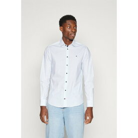 トミー ヒルフィガー メンズ シャツ トップス STRETCH - Shirt - white/classic blue