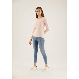 アンナ フィールド レディース Tシャツ トップス 2 PACK - Long sleeved top - white/light pink