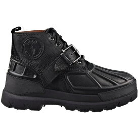 Polo Ralph Lauren ラルフローレン メンズ スニーカー 【Polo Ralph Lauren Oslo Low Boot】 サイズ US_11.5(29.5cm) Black