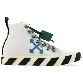 OFF-WHITE オフホワイト メンズ スニーカー 【OFF-WHITE Vulc Mid】 サイズ EU_40(25.0cm) White Blue