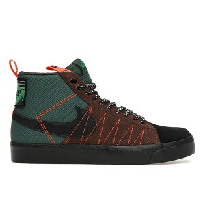 Nike �i�C�L �����Y �X�j�[�J�[ �yNike SB Zoom Blazer Mid PRM Noble Green�z �T�C�Y US_6(24.0cm) Noble Green/Black-White-Safety Orange-Lucky Green