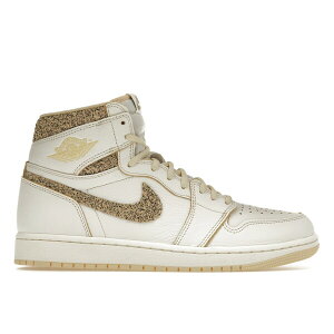 Jordan �W���[�_�� �����Y �X�j�[�J�[ �yJordan 1 Retro High OG Craft Vibrations Of Naija�z �T�C�Y US_M_14 Sail/Pale Vanilla-Black
