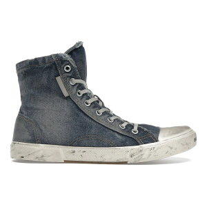 Balenciaga oVAK Y Xj[J[ yBalenciaga Paris High Top Blue Destroyed Denimz TCY US_12(30.0cm) Blue/Beige
