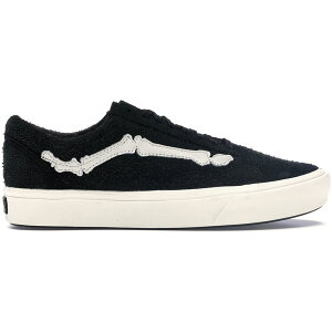 Vans �o���Y �����Y �X�j�[�J�[ �yVans Old Skool ComfyCush Blends Bones Black�z �T�C�Y US_8.5(26.5cm) Black/True White