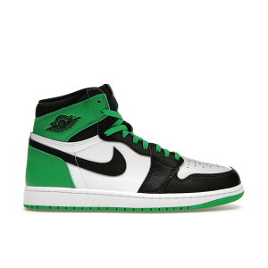 Jordan �W���[�_�� �����Y �X�j�[�J�[ �yJordan 1 Retro High OG Lucky Green�z �T�C�Y US_6(24.0cm) Black/Lucky Green-White