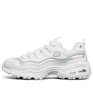 Skechers XPb`[Y fB[X Xj[J[ White/Silver y(WMNS) Skechers D'lites 1.0 GS White/Silver 13160-WSLz TCY US_6(23.0cm)