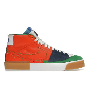 Nike �i�C�L �����Y �X�j�[�J�[ �yNike SB Zoom Blazer Mid Edge Safety Orange University Gold�z �T�C�Y US_5.5(23.5cm) Safety Orange/University Gold/White-Gum