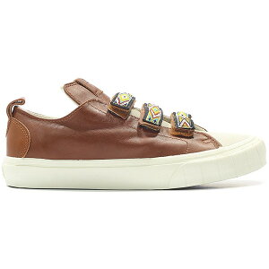 Vans �o���Y �����Y �X�j�[�J�[ �yVans Court Lo Strap Taka Hayashi Leather Brown�z �T�C�Y US_9(27.0cm) Brown
