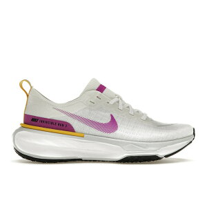 Nike �i�C�L ���f�B�[�X �X�j�[�J�[ �yNike ZoomX Invincible Run 3 White Vivid Purple (Women's)�z �T�C�Y US_5.5(22.5cm) White/Vivid Sulfur/Pure Platinum/Vivid Purple