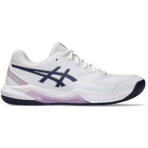 ASICS �A�V�b�N�X ���f�B�[�X �X�j�[�J�[ �yASICS Gel-Dedicate 8 White Indigo Fog (Women's)�z �T�C�Y US_9(26.0cm) White/Indigo Fog