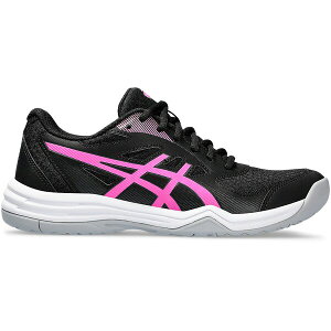 ASICS �A�V�b�N�X ���f�B�[�X �X�j�[�J�[ �yASICS Upcourt 5 Black Hot Pink (Women's)�z �T�C�Y US_7(24.0cm) Black/Hot Pink