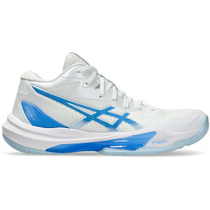 ASICS �A�V�b�N�X ���f�B�[�X �X�j�[�J�[ �yASICS Sky Elite FF MT 3 White Blue Coast (Women's)�z �T�C�Y US_W_11.5 White/Blue Coast