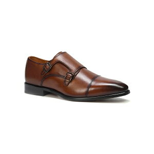 �A���\�j�[ ���B�A �����Y �h���X�V���[�Y �V���[�Y Men's Delano II Double Monk Strap Dress Shoes Burnished Walnut