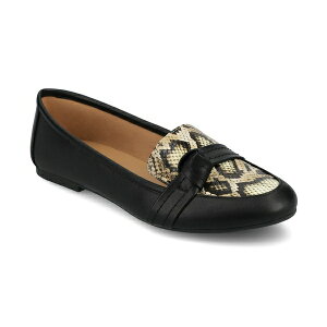 W[j[RNV fB[X T_ V[Y Women's Marci Slip On Flats Snake