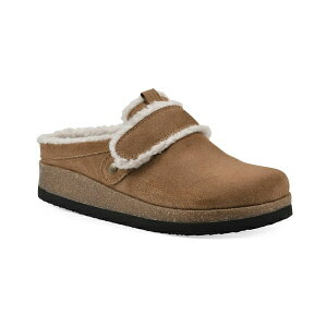 zCg}Ee fB[X T_ V[Y Women's Baylen Footbed Clogs Chestnut Suede