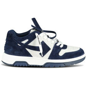 OFF-WHITE オフホワイト メンズ スニーカー 【OFF-WHITE Out Of Office OOO Low Tops】 サイズ EU_40(25.0cm) Navy Blue Suede