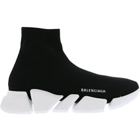 Balenciaga バレンシアガ メンズ スニーカー 【Balenciaga Speed 2.0】 サイズ EU_47(32.0cm) Black White Tansparent Sole