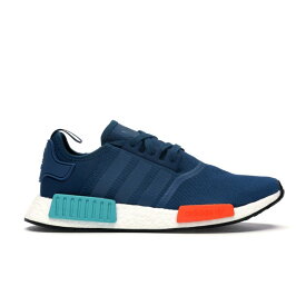 adidas アディダス メンズ スニーカー 【adidas NMD R1】 サイズ US_12(30.0cm) Blue Night Energy Orange