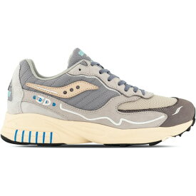 Saucony サッカニー メンズ スニーカー 【Saucony 3D Grid Hurricane】 サイズ US_6.5(24.5cm) Gray Cream