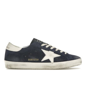 Golden Goose ゴールデングース メンズ スニーカー 【Golden Goose Super-Star】 サイズ EU_40(25.0cm) Navy Suede White