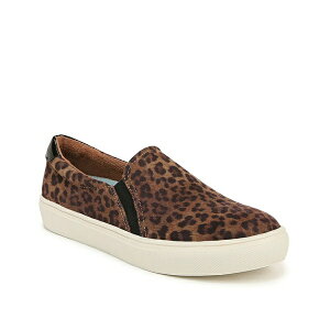 hN^[EV[ fB[X Xj[J[ V[Y Nova Slip-On Sneaker Dark Brown Leopard Print