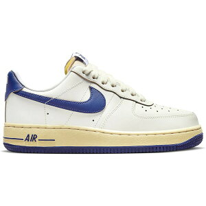 Nike iCL fB[X Xj[J[ yNike Air Force 1 Low '07 Athletic Department Sail Deep Royal Blue (Women's)z TCY US_W_11.5 Sail/Pale Vanilla/Gold Suede/Deep Royal Blue