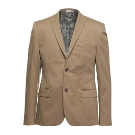 DANIELE ALESSANDRINI ダニエレ アレッサンドリー二 ジャケット＆ブルゾン アウター メンズ Suit jackets Camel