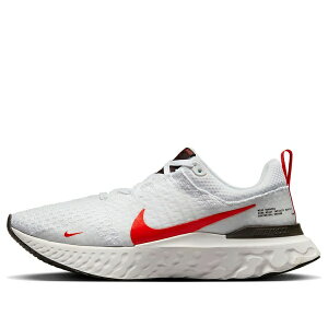 Nike �i�C�L �����Y �X�j�[�J�[ �yNike React Infinity Run Flyknit 3 'White Light Crimson' DZ3014-100�z �T�C�Y US_11(29.0cm)