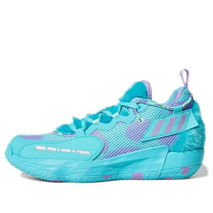 adidas �A�f�B�_�X �����Y �X�j�[�J�[ �yadidas Monsters Inc. x Dame 7 EXTPLY 'Sulley' GX3442�z �T�C�Y US_8.5(26.5cm)