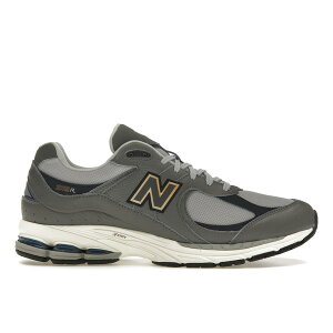 New Balance �j���[�o�����X �����Y �X�j�[�J�[ �yNew Balance 2002R Castlerock�z �T�C�Y US_6(24.0cm) Castlerock/Eclipse/Gold Metallic