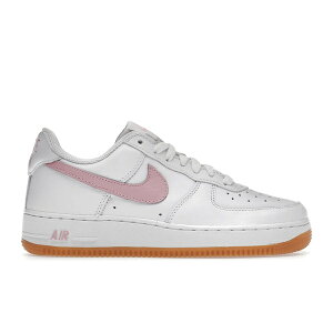 Nike �i�C�L �����Y �X�j�[�J�[ �yNike Air Force 1 Low '07 Retro Color of the Month Pink Gum�z �T�C�Y US_9(27.0cm) White/Pink-Gum Yellow-Metallic Gold