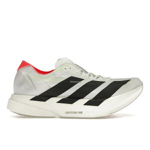adidas �A�f�B�_�X �����Y �X�j�[�J�[ �yadidas Adizero Adios Pro 4 White Black�z �T�C�Y US_9.5(27.5cm) Cloud White/Core Black/Silver Metallic