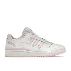 adidas �A�f�B�_�X ���f�B�[�X �X�j�[�J�[ �yadidas Forum Low CL Cloud White Clear Pink (Women's)�z �T�C�Y US_5.5(22.5cm) Cloud White/Clear Pink/Cloud White