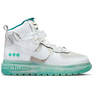 Nike �i�C�L ���f�B�[�X �X�j�[�J�[ �yNike Air Force 1 High Utility 2.0 Shapeless, Formless, Limitless Jade (Women's)�z �T�C�Y US_5(22.0cm) White/Grey/Jade/Cyan