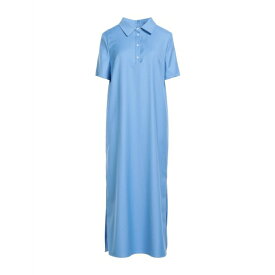 【送料無料】 ルルー スタジオ レディース ワンピース トップス Midi dresses Light blue