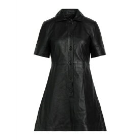 【送料無料】 ムーバー レディース ワンピース トップス Mini dresses Black