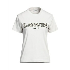 【送料無料】 ランバン レディース Tシャツ トップス T-shirts Light grey