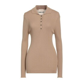 【送料無料】 アニエバイ レディース ニット&セーター アウター Sweaters Light brown