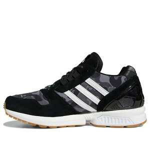 adidas �A�f�B�_�X �����Y �X�j�[�J�[ �yadidas x A Bathing Ape x Undefeated ZX 8000 'A-ZX Series - Black Camo' FY8852�z �T�C�Y US_12(30.0cm)