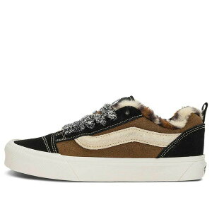 Vans �o���Y �����Y �X�j�[�J�[ �yVans Knu Skool 'Brown Black' VN0009QCLPR�z �T�C�Y US_M_3.5