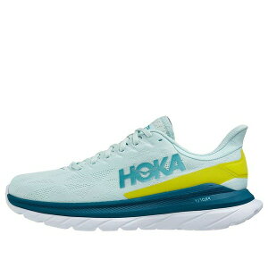HOKA ONE ONE �z�J�I�l�I�l �����Y �X�j�[�J�[ �yHOKA ONE ONE Mach 4 'Blue Glass Evening Primrose' 1113528-BGEPR�z �T�C�Y US_9.5(27.5cm)
