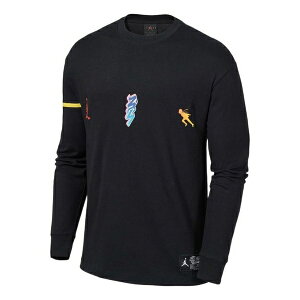 Air Jordan W[_ Y Xj[J[ yNike Jordan Zion 1 x NARUTO Long Sleeve Top 'Black Yellow' DO6598-010z TCY US_M_3XL
