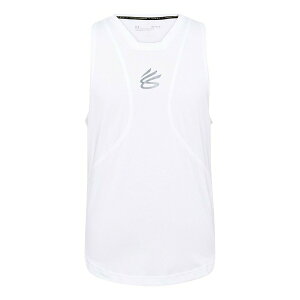 Under Armour A_[A[}[ Y Xj[J[ yUnder Armour Curry Performance Tank 'White' 1362587-100z TCY US_M_S