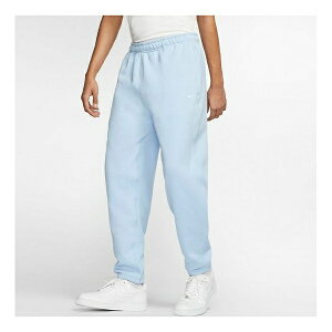 Nike iCL Y Xj[J[ yNike Lab Solid Color Fleece Lined Bundle Feet Casual Sports Long Pants Blue CD6394-436z TCY US_M_L