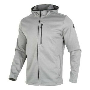 adidas AfB_X Y Xj[J[ yadidas Perfom Fl Jkt Solid Color Fleece Lined Stay Warm Hooded Jacket Gray GV3516z TCY US_M_L