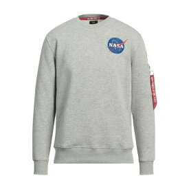 【送料無料】 アルファインダストリーズ メンズ パーカー・スウェットシャツ アウター Sweatshirts Grey