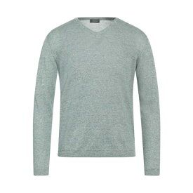 【送料無料】 ロッソピューロ メンズ ニット&セーター アウター Sweaters Light green