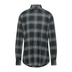 【送料無料】 ザカス メンズ シャツ トップス Shirts Grey